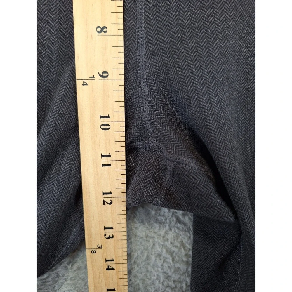 Mondetta Leggings Women's XL (Fits 34x26) Gray Herringbone Stretch High Waisted